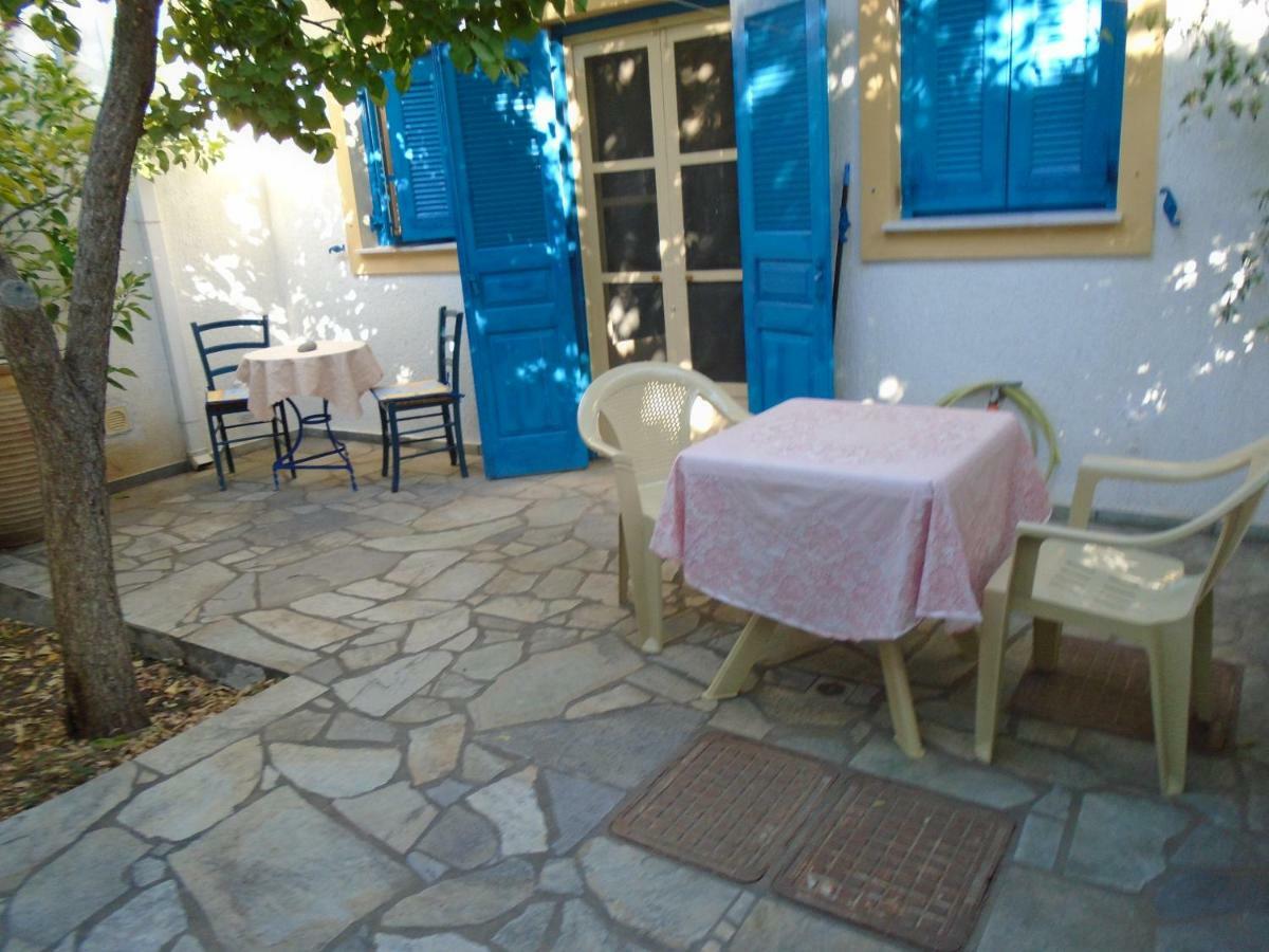 Sea Front Two Bedroom House In Lesvos Tavari Dış mekan fotoğraf