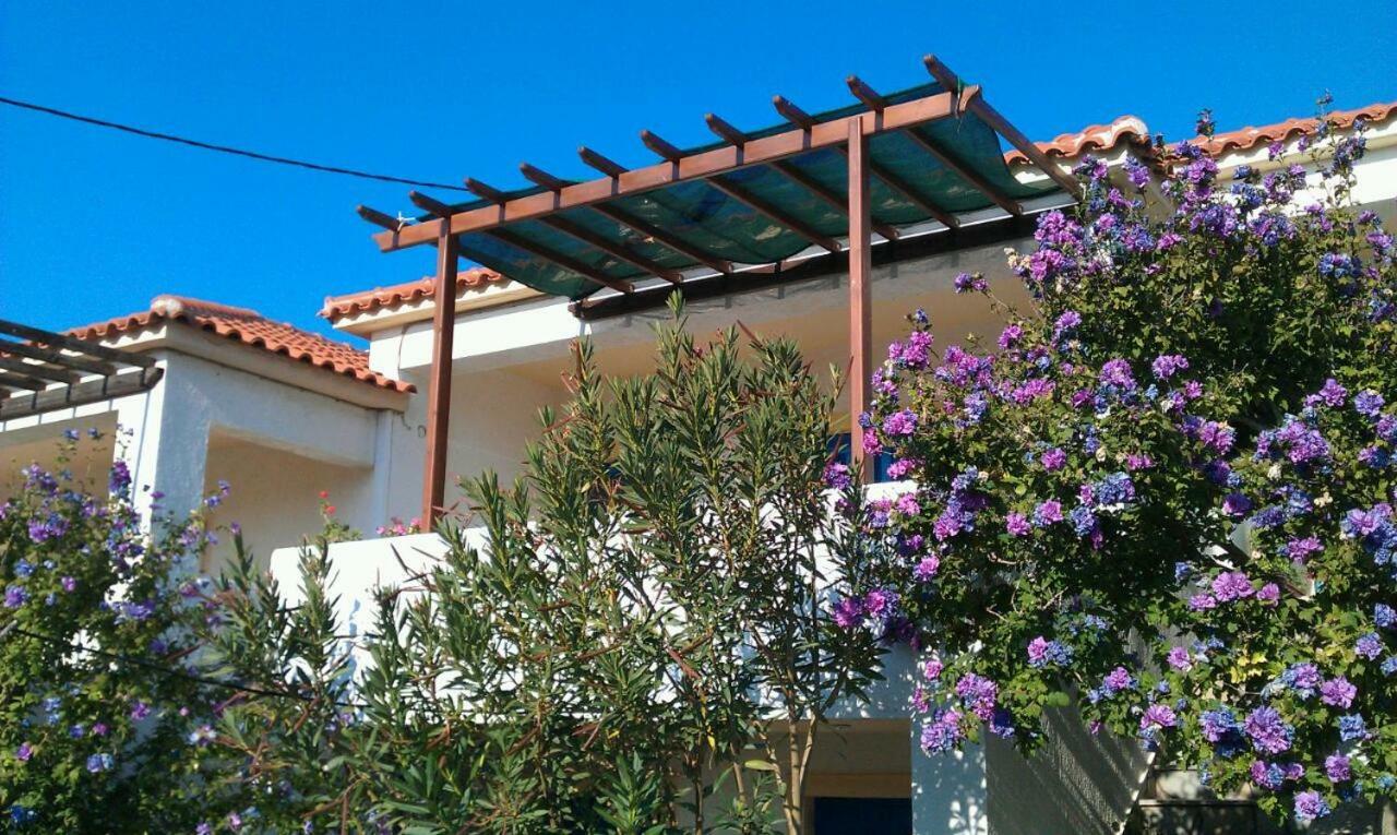 Sea Front Two Bedroom House In Lesvos Tavari Dış mekan fotoğraf
